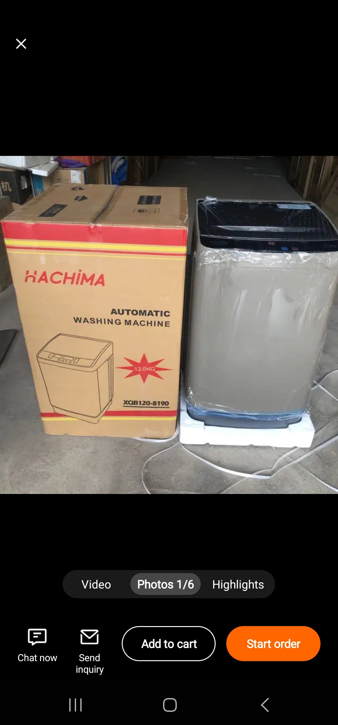 Automatic 12kg and Washing Machine