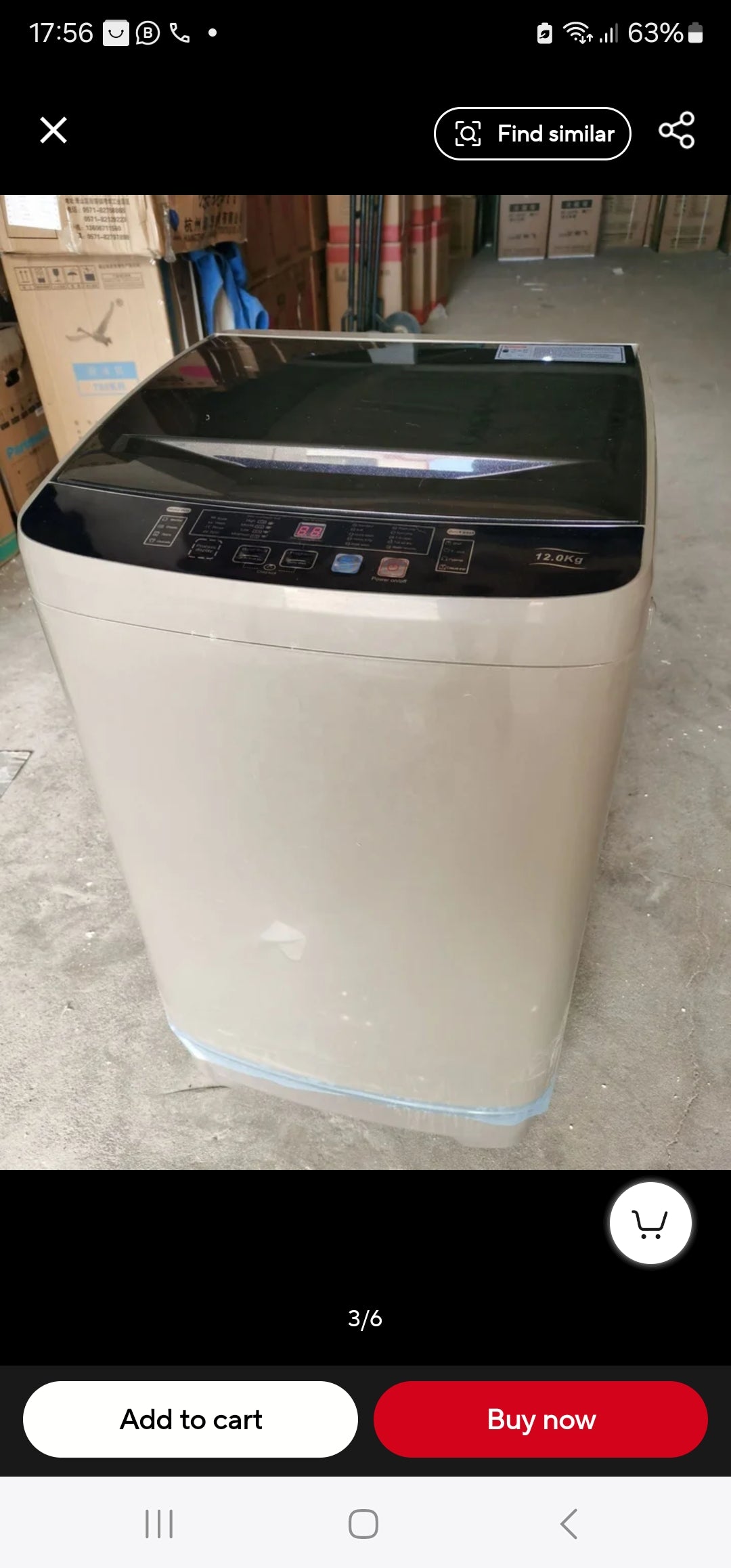 Automatic 12kg and Washing Machine